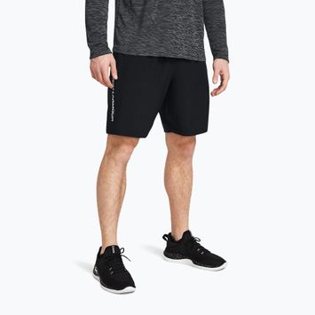 Шорти для тренувань чоловічі Under Armour Woven Wdmk black/white