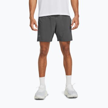 Шорти для бігу чоловічі Under Armour Launch Elite 2In1 7'' castelrock/castelrock/reflective