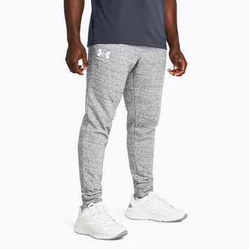 Штани чоловічі Under Armour Rival Terry Jogger mod gray light heather/onyx white