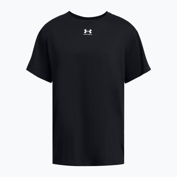 Футболка жіноча Under Armour Campus Oversize black/white