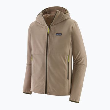 Чоловічий світшот Patagonia R1 TechFace Hoody seabird сірий з капюшоном