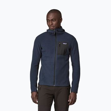 Кофта трекінгова чоловіча Patagonia R1 Air Full-Zip new navy