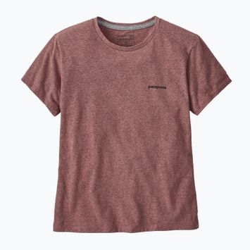 Футболка жіноча Patagonia P-6 Logo Responsibili-Tee dulse mauve