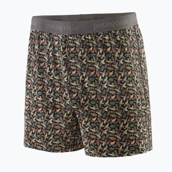 Труси чоловічі Patagonia Essential Boxers allen's party/ink black