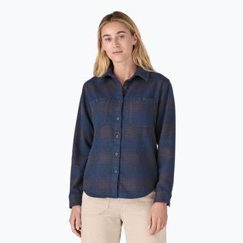 Жіноча сорочка Patagonia Fjord Flannel cascade tidepool синя
