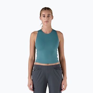 Футболка трекінгова жіноча Patagonia Reversible Tank wetland blue