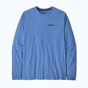 Лонгслів чоловічий Patagonia P-6 Logo Responsibili abundant blue