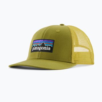 Кепка Patagonia P-6 Logo Trucker graze green