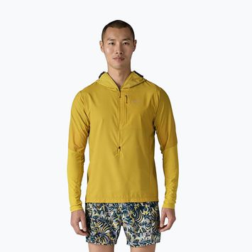 Кофта трекінгова чоловіча Patagonia Airshed Pro Pullover bundle green