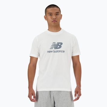Чоловіча футболка New Balance Stacked Logo біла