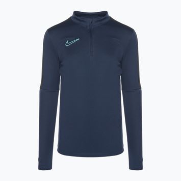 Лонгслів футбольний дитячий Nike Dri-Fit Academy23 midnight navy/black/midnight navy/hyper turquoise