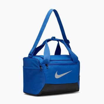 Тренувальна сумка Nike Brasilia 9.5 Duffle 25 l game royal/black/metallic silver