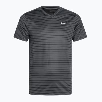 Чоловіча тенісна сорочка Nike Court Dri-Fit Top новинка антрацит/біла