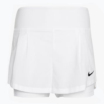 Шорти тенісні жіночі Nike Court Dri-Fit Advantage white/white/black