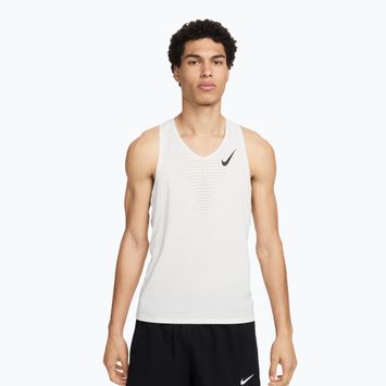 Футболка для бігу чоловіча Nike AeroSwift Dri-Fit ADV summit white/black