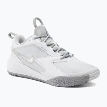 Волейбольні кросівки Nike Zoom Hyperace 3 photon dust/mtlc сріблясто-білі