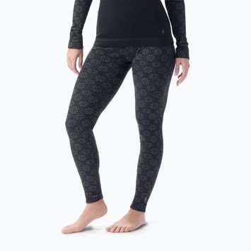 Штани термічні жіночі Smartwool Classic Thermal Merino Base Layer Bottom Boxed black digi snow