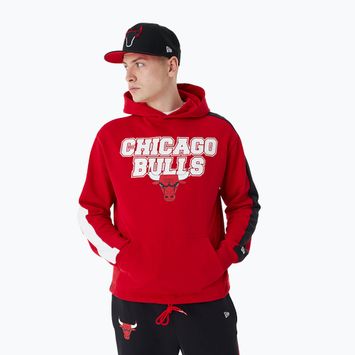 Кофта чоловіча New Era NBA Large гraphic OS Hoody Chicago Bulls red