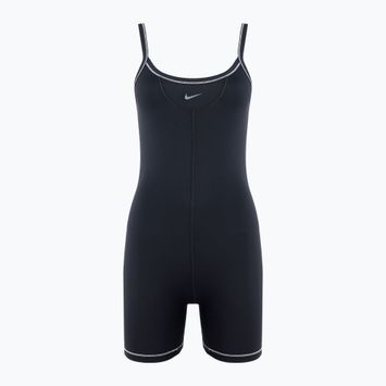 Комбінезон жіночий Nike One Dri-FIT Short black/light orewood brown/cool grey