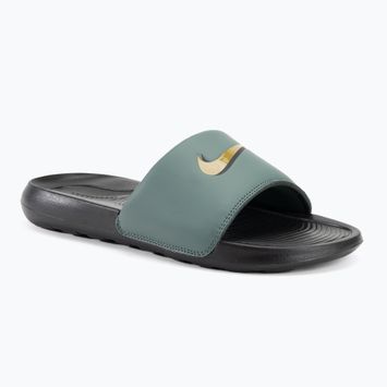 Шльопанці чоловічі Nike Victori One Slide black/vintage green/bronzine