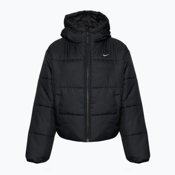 Жіночий пуховик Nike Sportswear Classic Puffer Therma-Fit чорно-білий