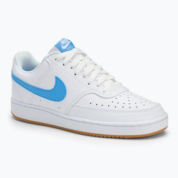 Кросівки чоловічі Nike Court Vision Low white/gum yellow/university blue