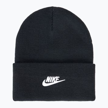 Зимова шапка Nike Peak Futura Beanie чорна/біла