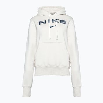 Кофта жіноча Nike Sportswear Phoenix Fleece HM9751 light orewood brn/white/armory navy