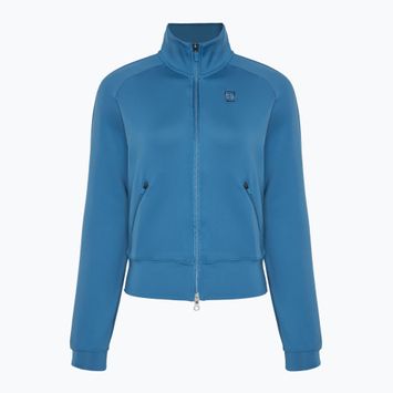 Кофта тенісна жіноча Nike Court Dri-Fit Heritage FZ aegean storm / aegean storm
