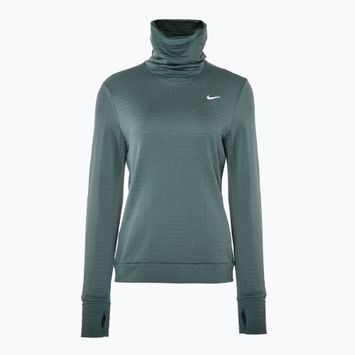 Кофта для бігу жіноча Nike Therma-FIT Swift Element vintage green/reflective silver