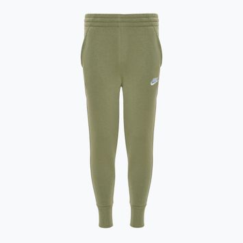 Штани дитячі Nike Sportswear Club Fleece oil green/oil green/white