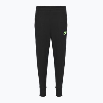 Штани дитячі Nike Sportswear Club Fleece black / volt