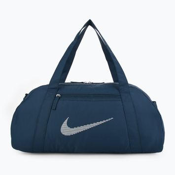 Сумка для тренувань жіноча Nike Gym Club 24 л armory navy/ armory navy/ metallic silver