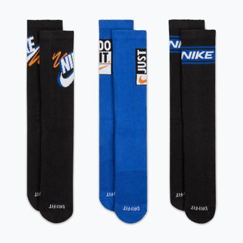 Шкарпетки Nike Everyday Plus Crew 3 пари multi-color/902