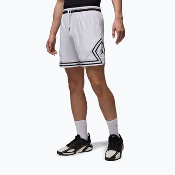 Чоловічі баскетбольні шорти Jordan Mesh Diamond 4" white/black/black