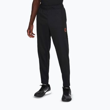 Штани тенісні чоловічі Nike Court Heritage black/black