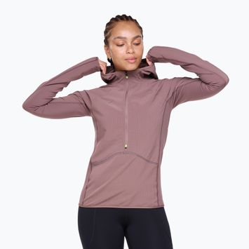 Жіночий біговий світшот HOKA Sky Glow Half Zip smoky quartz