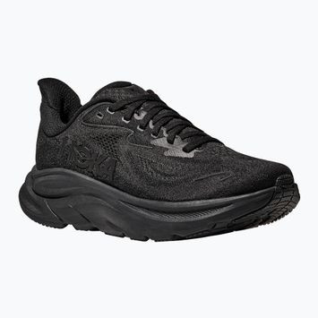 Кросівки для бігу чоловічі HOKA Clifton 10 Wide black/black