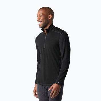 Кофта термічна чоловіча Smartwool Classic Thermal Merino Base Layer 1/4 Zip Boxed black