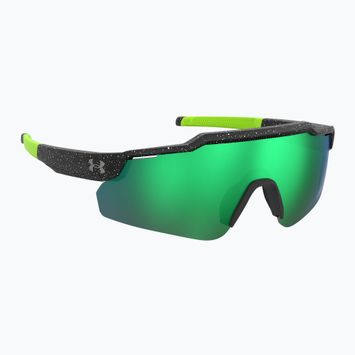 Окуляри сонцезахисні дитячі Under Armour Levelup Jr S3 pattern black white/green multilayer