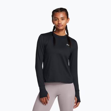 Лонгслів для бігу жіночий Under Armour Pro black/reflective