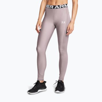 Легінси для тренувань жіночі Under Armour HeatGear Rib tetra gray/white