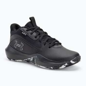 Кросівки баскетбольні Under Armour Lockdown 7 black/black/metallic silver