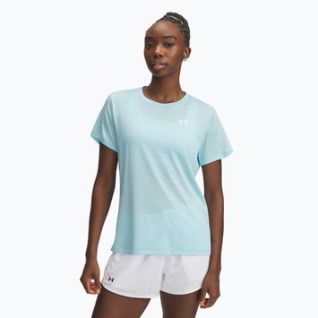 Футболка для тренувань жіноча Under Armour Tech C-Twist stream/white