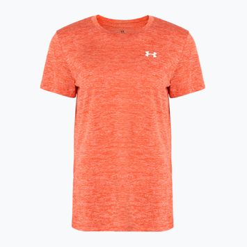 Футболка для тренувань жіноча Under Armour Tech C-Twist fire/white