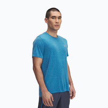 Футболка для бігу чоловіча Under Armour Launch Camo ether blue/reflective