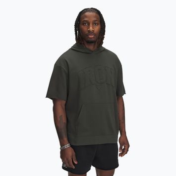 Кофта чоловіча Under Armour Project Rock SS Terry Hoody baroque green / baroque green
