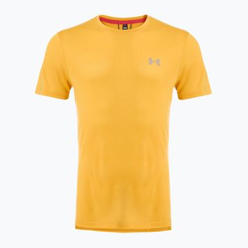 Футболка для бігу чоловіча Under Armour Trail Run noble gold/reflective