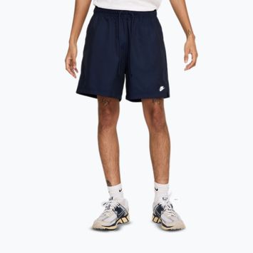 Шорти чоловічі Nike Club Woven Flow obsidian/white