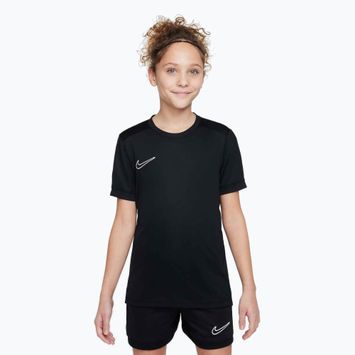 Футболка футбольна дитяча Nike Academy Dri-Fit Jr black/black/white/white